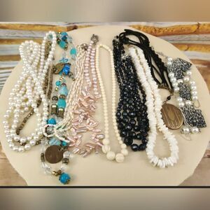 Bundle Necklaces Lot 10 count. To vintage to today.